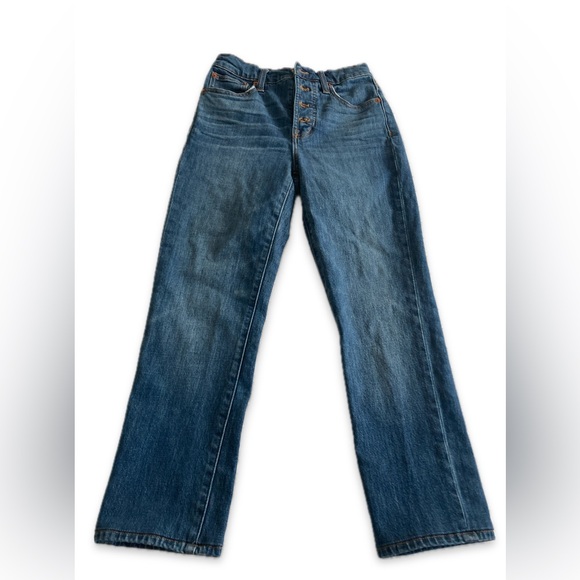 Madewell The Perfect Vintage Crop Jean, medium wash - Picture 1 of 6